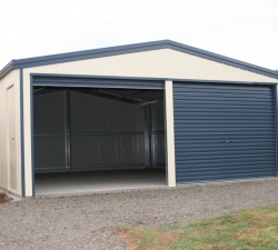 Double door shed